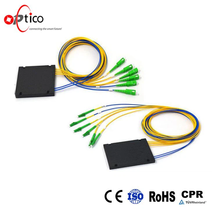 ตัวแยก PLC ของ SC Fiber Optic