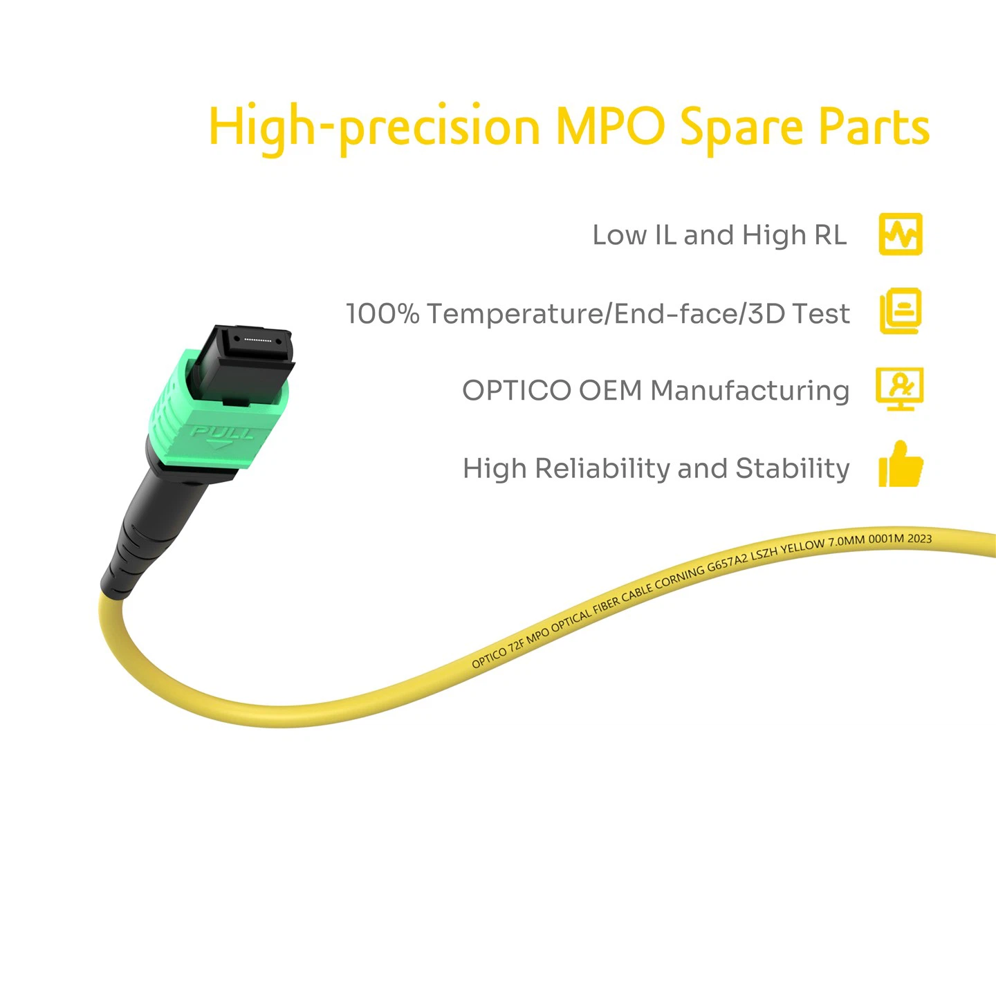 72F MTP MPO Trunk Cable OS2